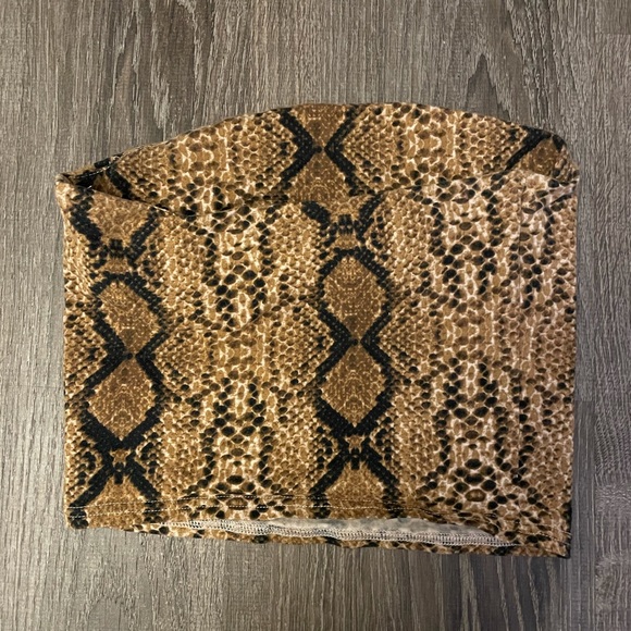 Snake print bandeau - Picture 2 of 2